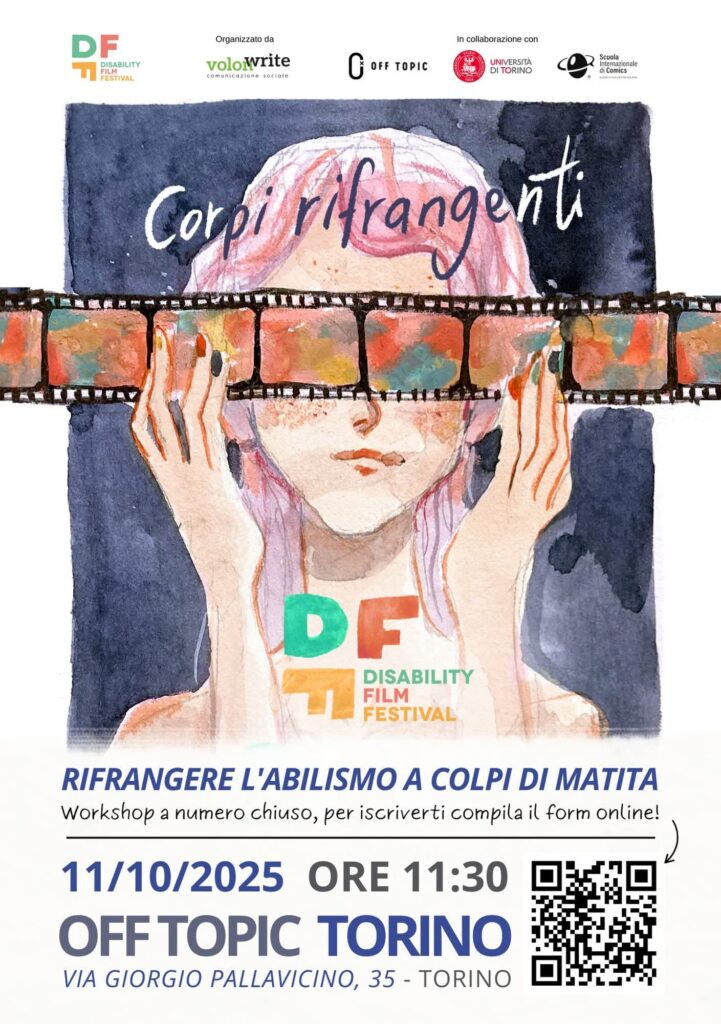 Corpi rifrangenti, abilismo e fumetto: reportage dal DFF di Torino