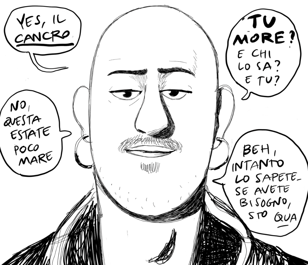 “Il diario a fumetti del mio tumore”, Kanjano, 2024 - in corso, a colori e b/n, webcomic