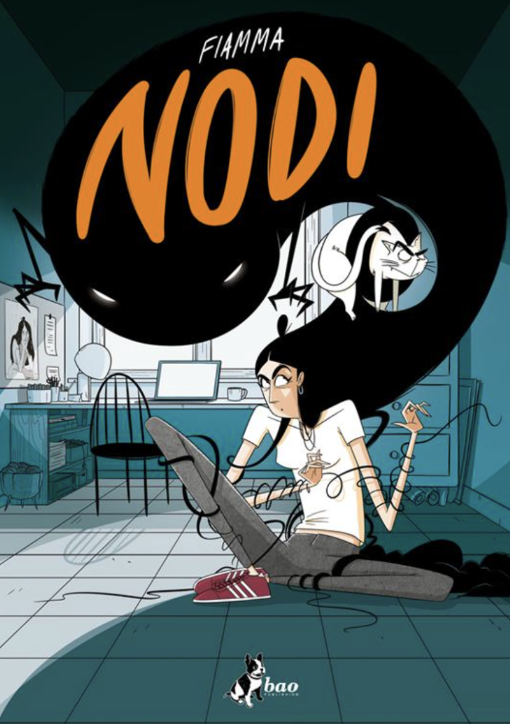 “Nodi”, Fiamma, Bao Publishing, 2025, 208 pp. in b/n, brossura, €22.